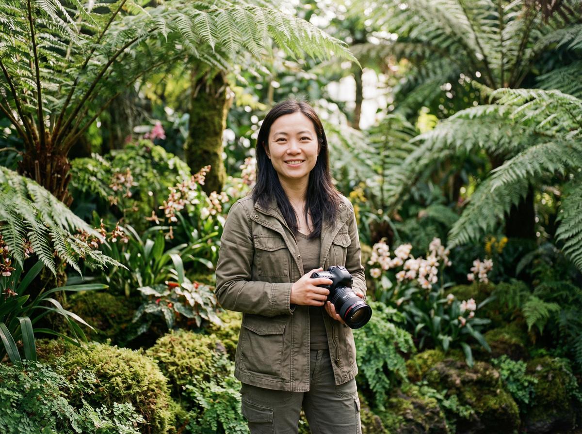 黄色仓库植物摄影师林晓薇